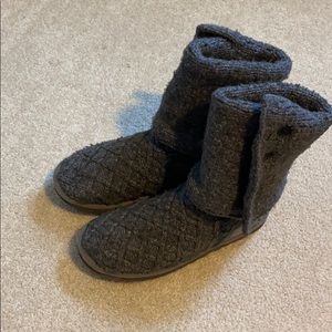 Ugg Lattice Cardy Knit Boots
